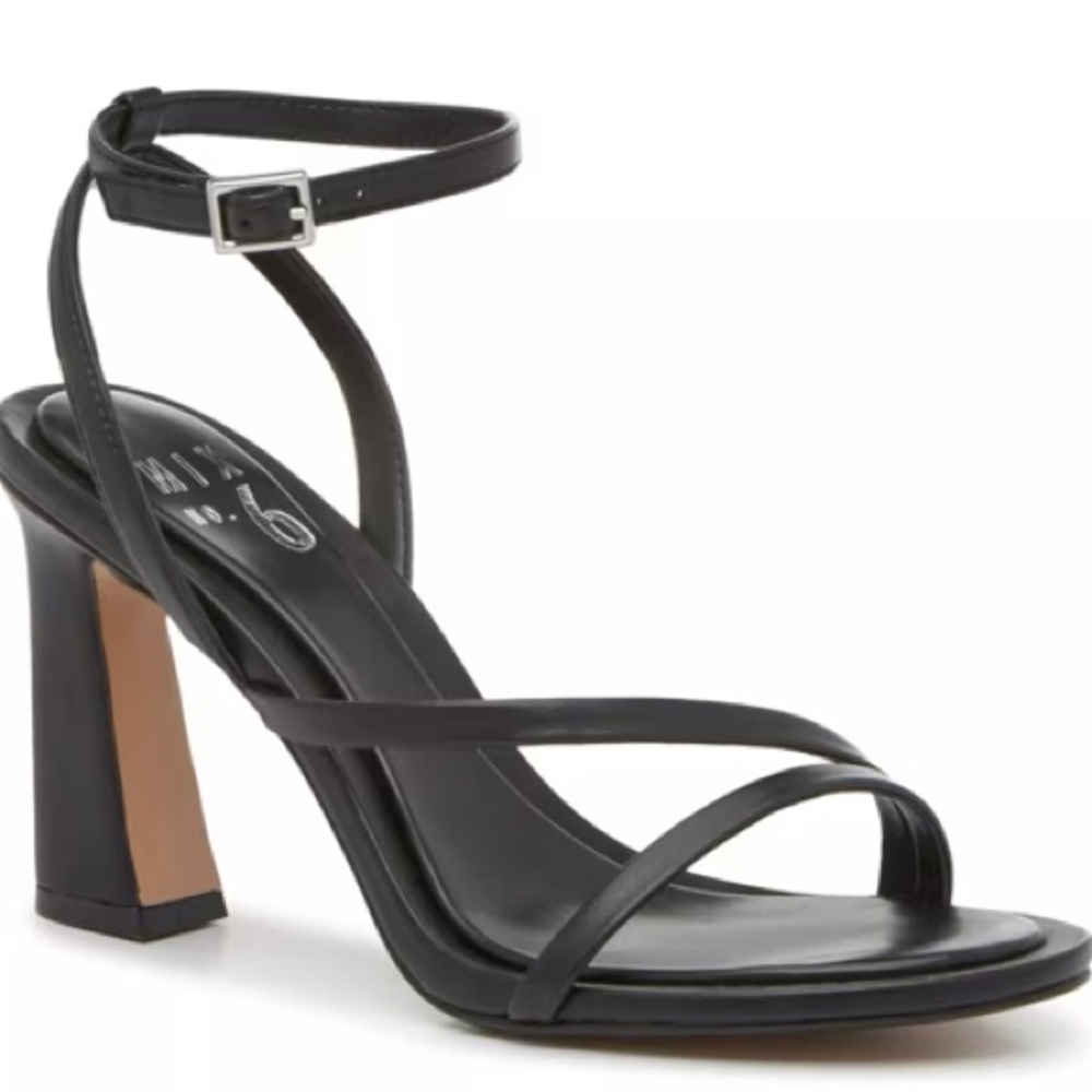 Mix No. 6 Harllow Sandal Heel In Black